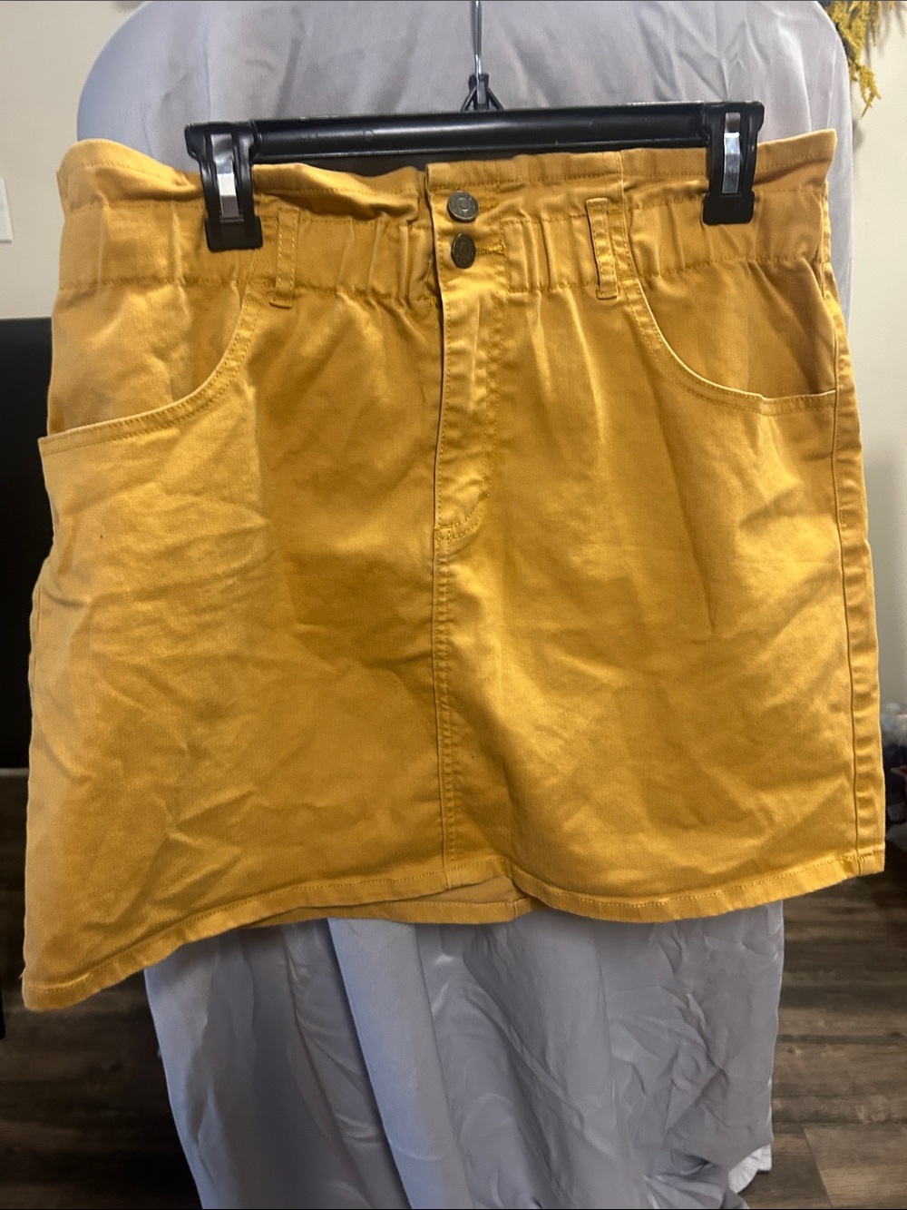 Jolt Men's Bright Yellow Flat Front Shorts